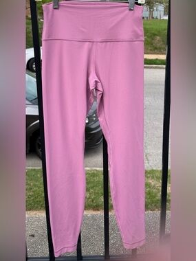 lululemon athletica Girls Pink High-Rise Leggings